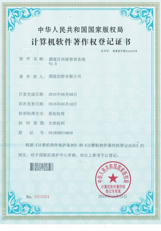 颜值控股有限公司