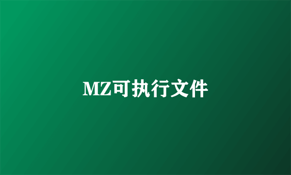 MZ可执行文件