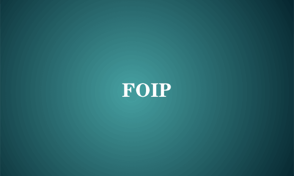FOIP