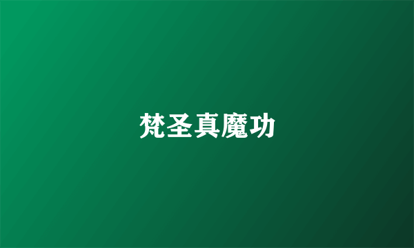 梵圣真魔功