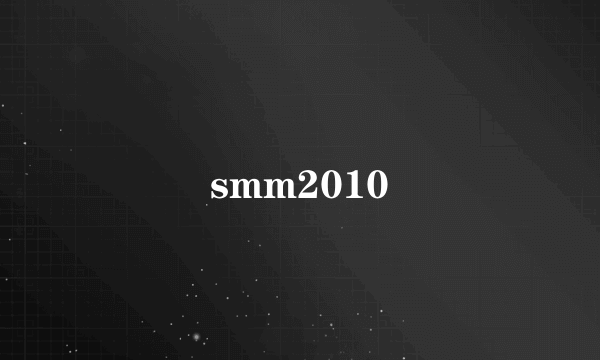 smm2010
