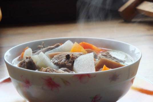 山药萝卜羊肉汤