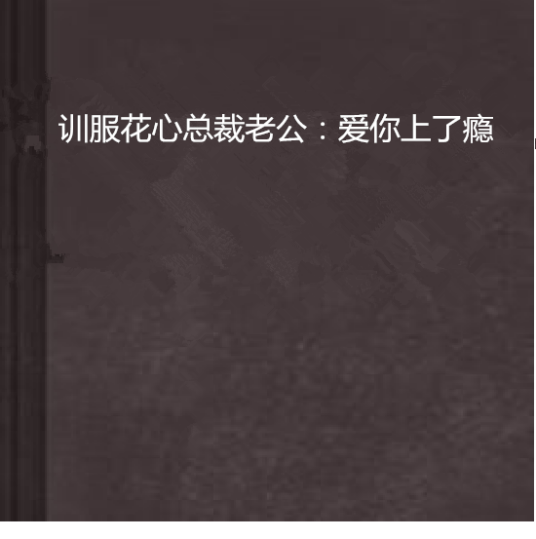 训服花心总裁老公：爱你上了瘾