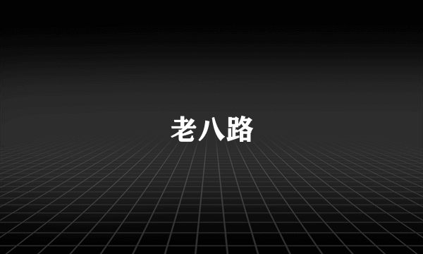 老八路