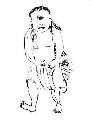 独目人