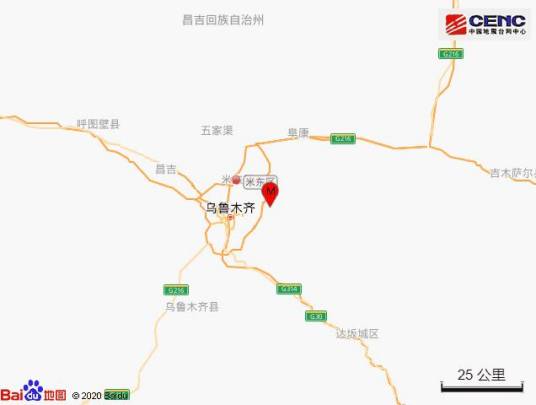 1·21乌鲁木齐地震