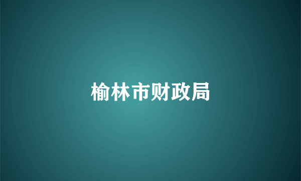 榆林市财政局
