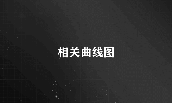 相关曲线图