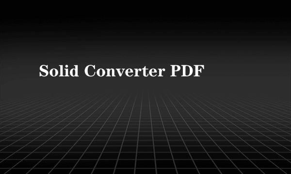Solid Converter PDF