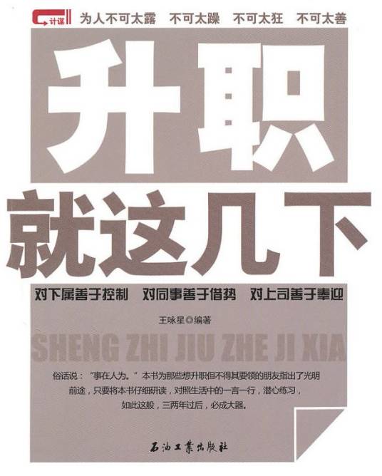 升职就这几下（2010年7月石油工业出版社出版的图书）