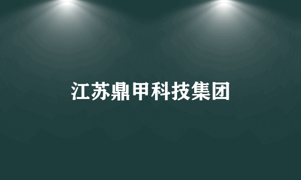 江苏鼎甲科技集团