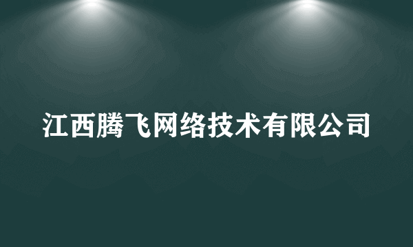 江西腾飞网络技术有限公司