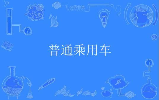 普通乘用车
