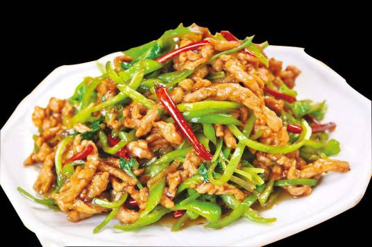 嫩炒肉丝