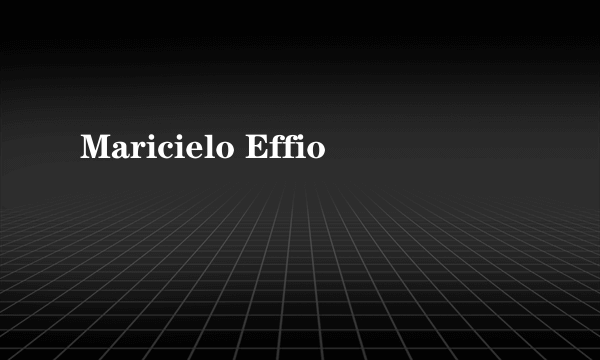 Maricielo Effio