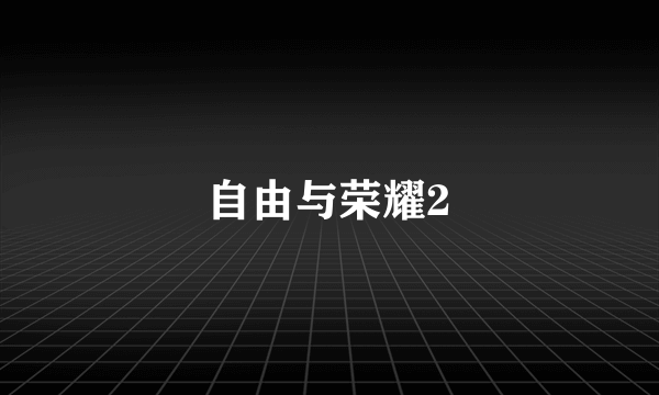自由与荣耀2