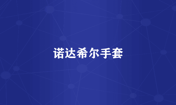 诺达希尔手套