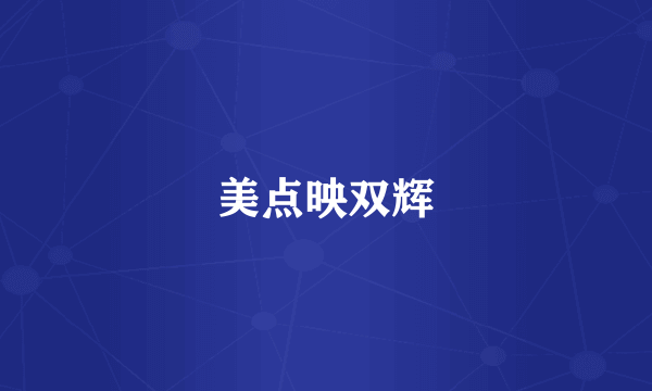 美点映双辉