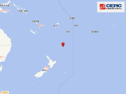 4·1克马德克群岛地震