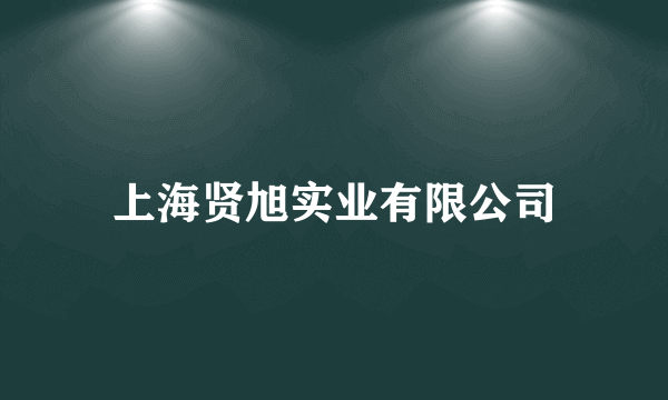 上海贤旭实业有限公司