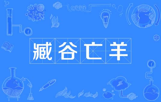 臧谷亡羊