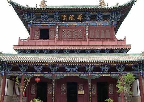 尊经阁（江苏省震泽中学的校史博物馆）