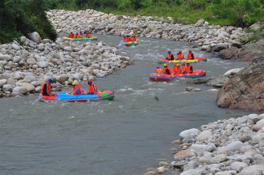 武夷山大峡谷漂流
