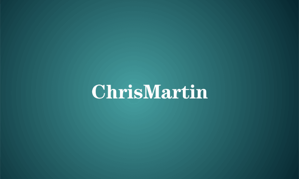 ChrisMartin