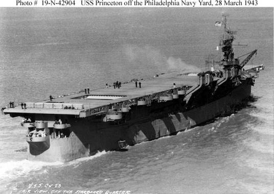 普林斯顿号航空母舰(独立级航空母舰 CVL-23)