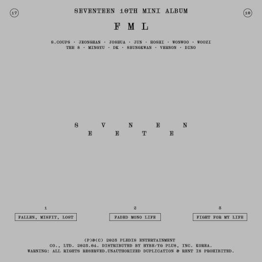 fml（2023年SEVENTEEN推行的第十张迷你专辑）