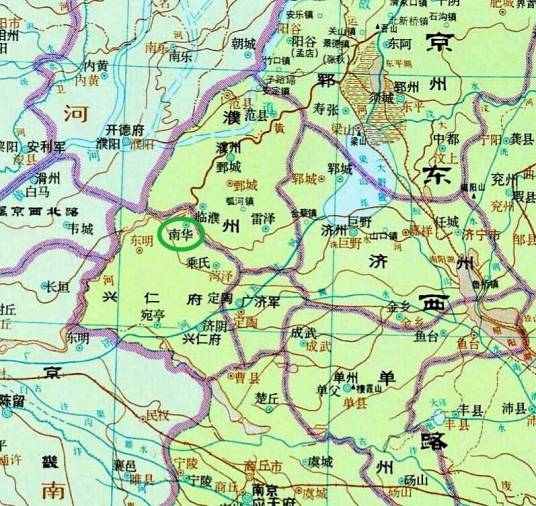 南华县（山东省古代地名）