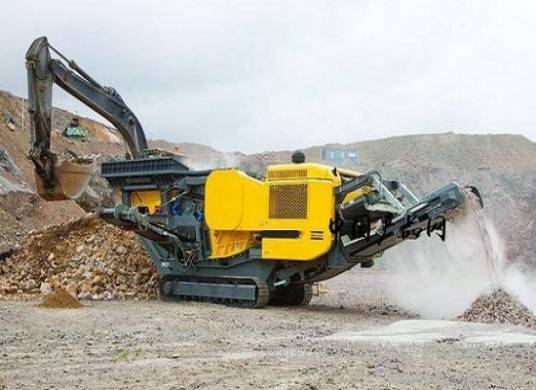 液压岩石破碎机