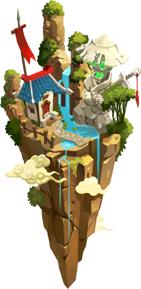 功夫世界(《植物大战僵尸2》中的游戏场景)