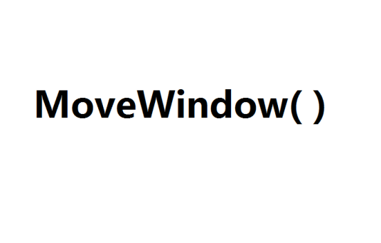 MoveWindow