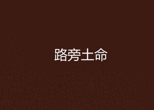 路旁土命