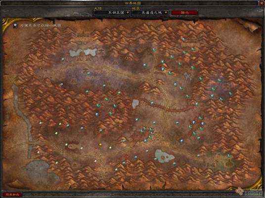 东瘟疫之地(网络游戏魔兽世界里东部王国的一个地名)