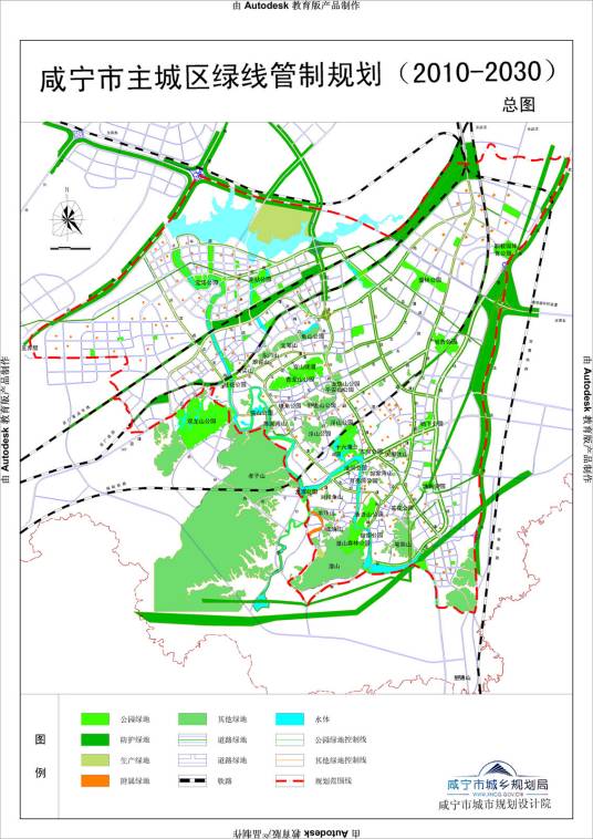 绿线（设施标识）