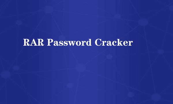 RAR Password Cracker