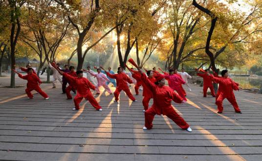 晨练（早晨的锻炼）