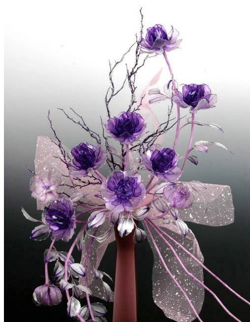 水晶花（装饰用人造花）