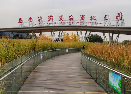 陕西西安浐灞国家湿地公园