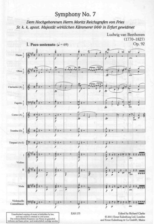 A大调第七交响曲