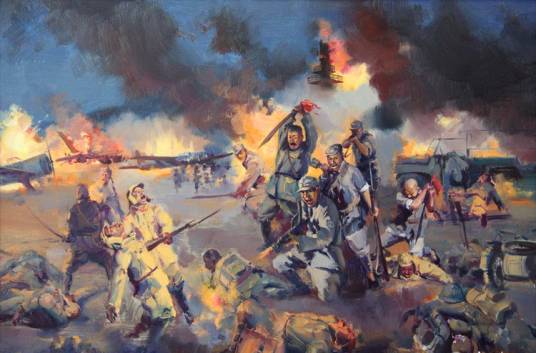 夜袭阳明堡(中国抗日战争“夜袭阳明堡”战斗)