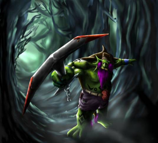 潮汐猎人(游戏dota英雄)