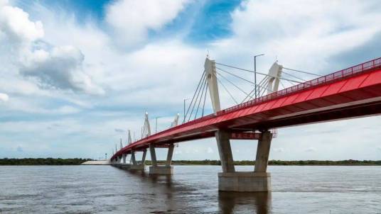 中俄黑河-布拉戈维申斯克界河公路大桥