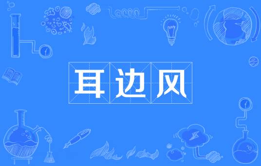 耳边风（词语释义）