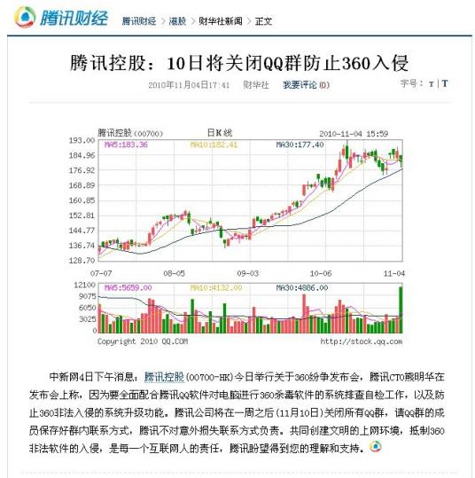 腾讯财经乌龙事件