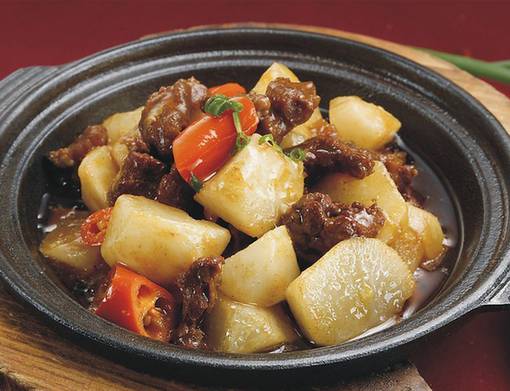 萝卜炖牛腩