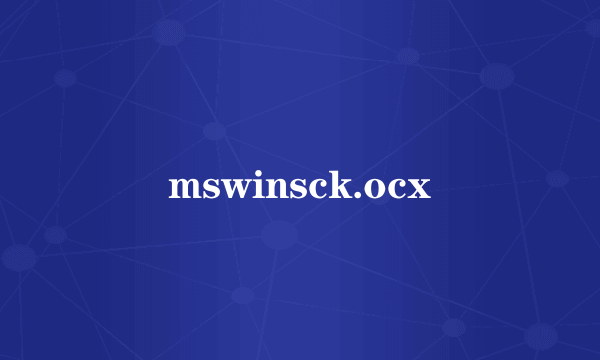 mswinsck.ocx