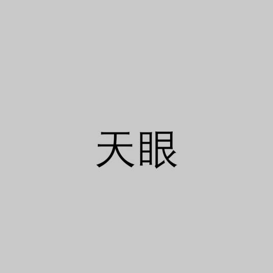 天眼（汉语词语）